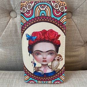 Authentic Frida Wallet/Clutch from Colombia